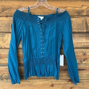 Active USA Rayon Off Shoulder Top